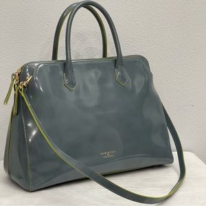 IACUCCI MADE IN ITALY LEATHER SATCHEL